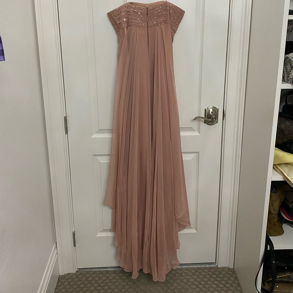 NWT Designer Silk Evening Gown